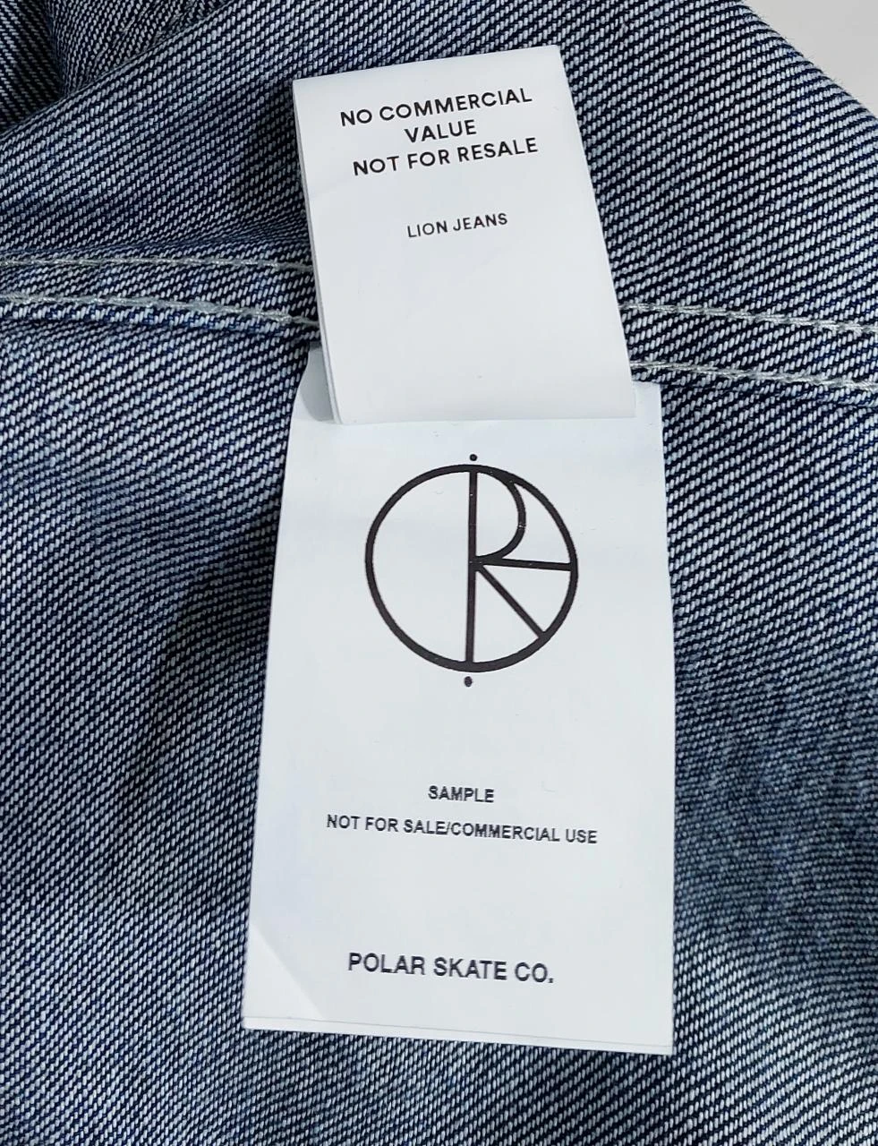 Polar Skate Co. denim jacket - denim blue M – photo 5